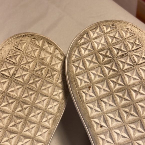 Puma Basket Platform Pineapple Gold White Trainer women Sz 7C US - Picture 9 of 13